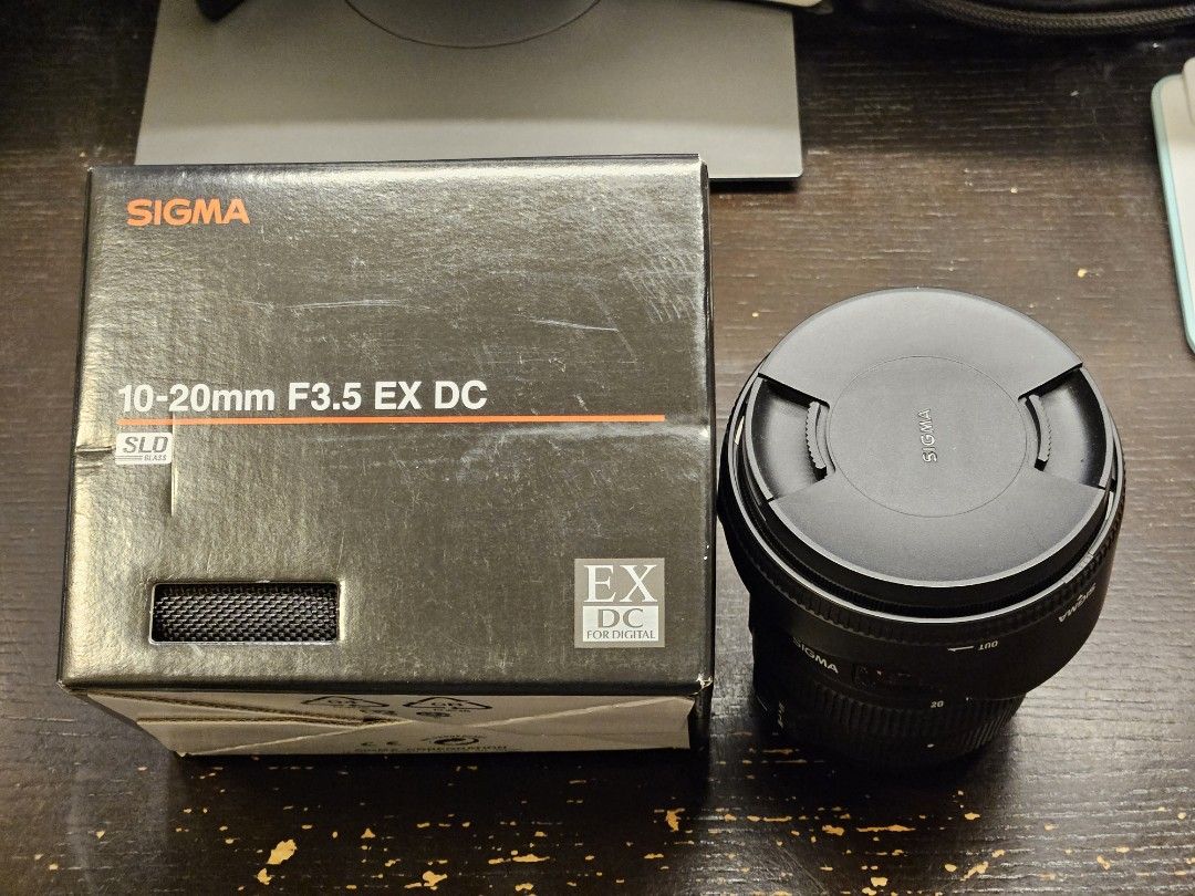Sigma 10-20mm F3.5 EX DC HSM (Nikon F), 攝影器材, 鏡頭及裝備
