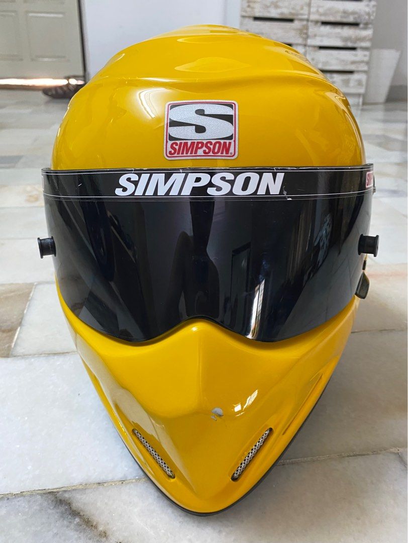 Simpson helmet, Motorbikes on Carousell