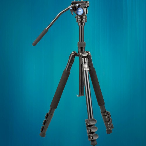 Sirui ET1004 Aluminum Tripod with VA5 Video Head Kit, Photography