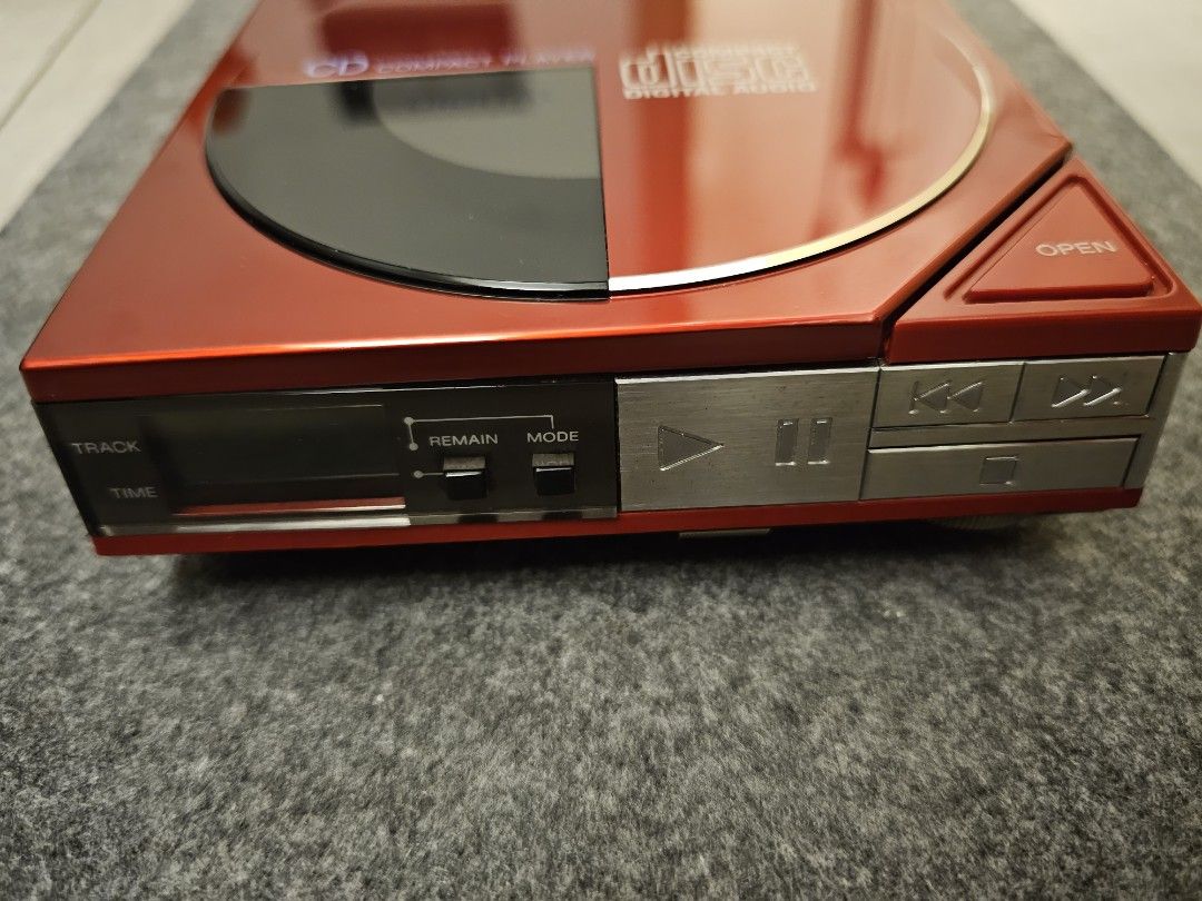 Sony D-50 Red, 音響器材, 音樂播放裝置MP3及CD Player - Carousell