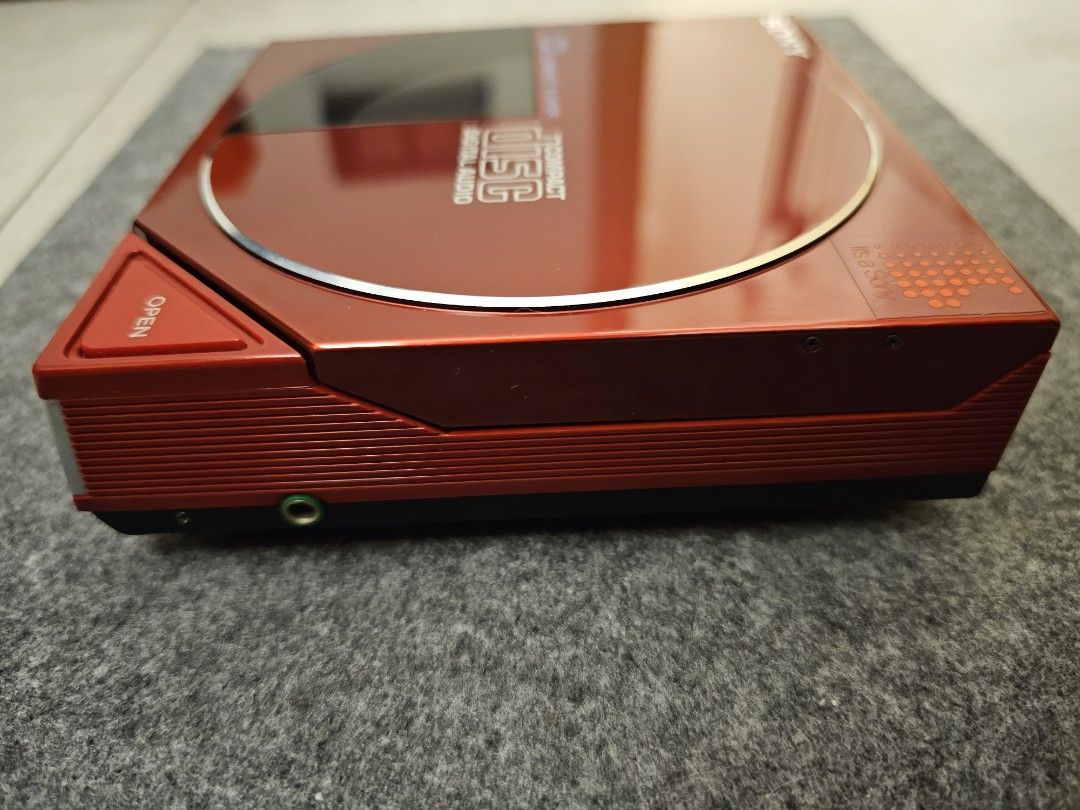 Sony D-50 Red, 音響器材, 音樂播放裝置MP3及CD Player - Carousell