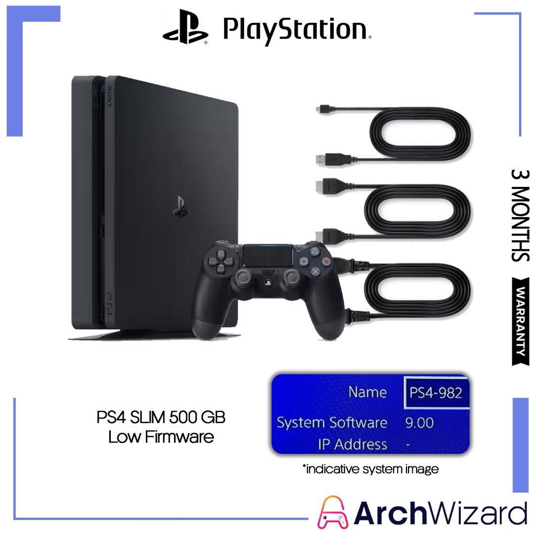 Sony PlayStation 4 Low Firmware PS4 Fat PS4 Slim PS4 Pro
