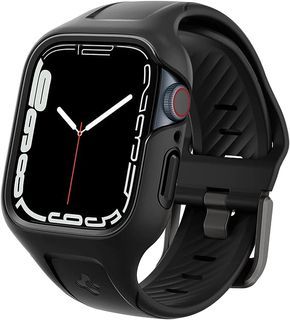 Spigen Liquid Air Pro Case with Band for Apple Watch Series 9/8/7 45mm