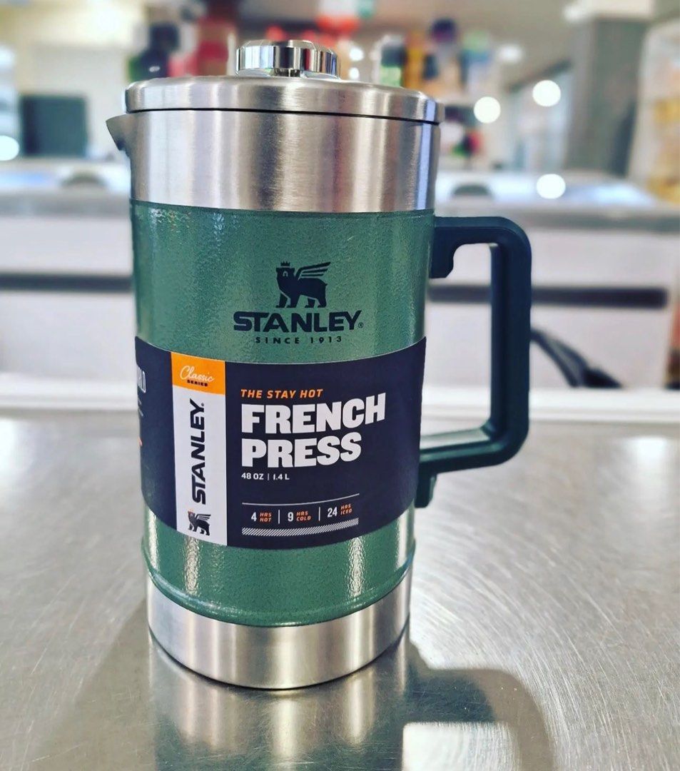 Stanley Classic Stay Hot French Press 48oz/ 1.4l Hammerton Green