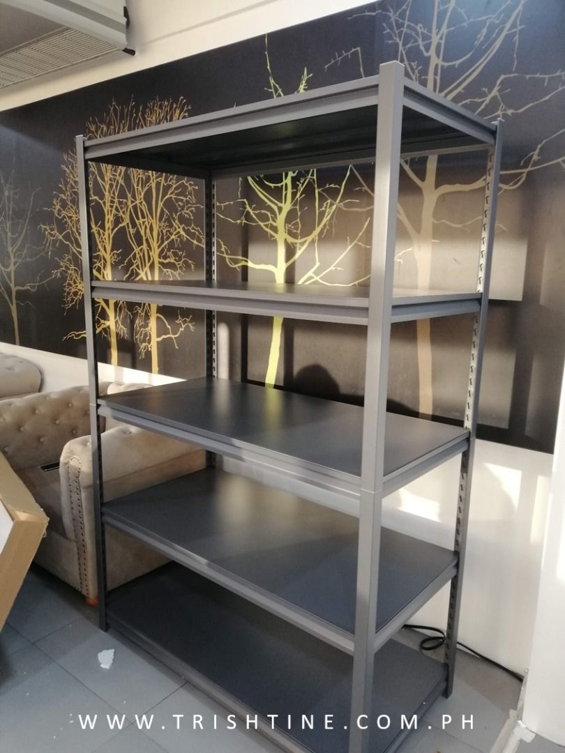 Steel Rack Metal rack Heavy Duty Rack, Furniture & Home Living, Office ...