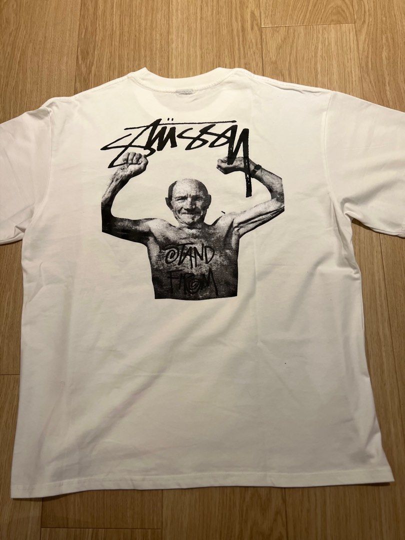 Stussy x Martine Rose Stand Firm Pigment Dyed Tee 'Natural