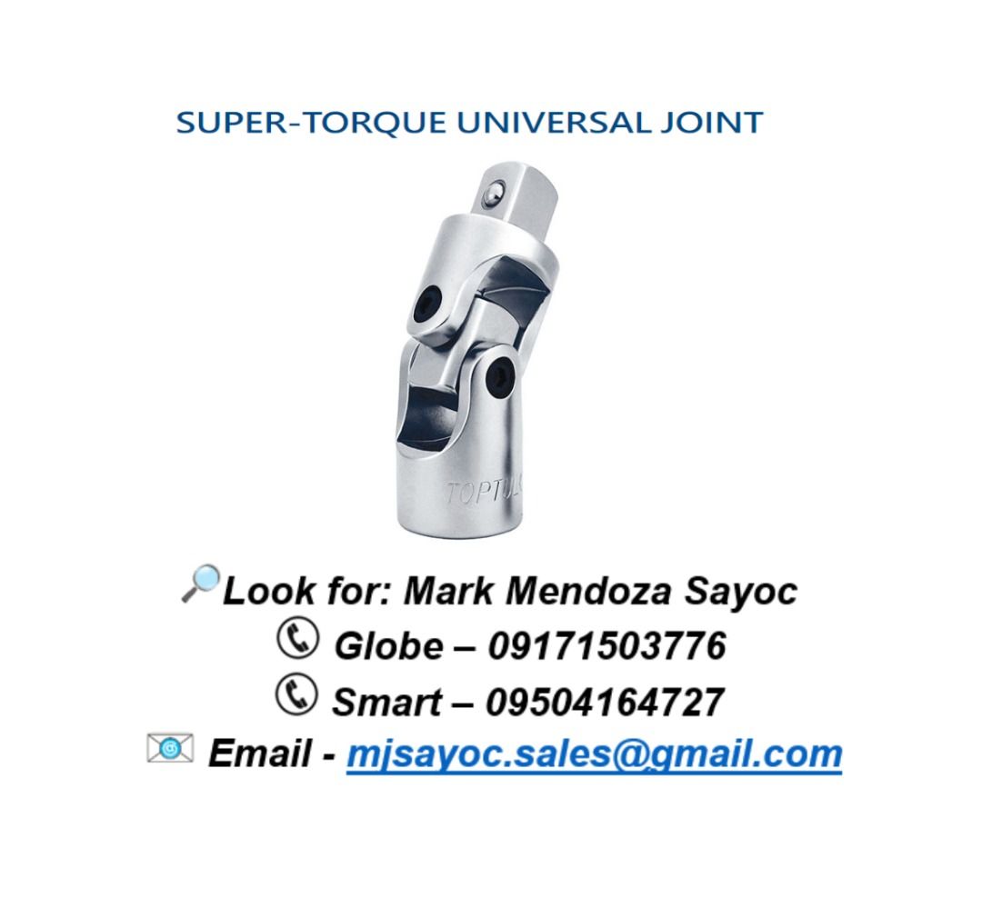 SUPERTORQUE UNIVERSAL JOINT, Commercial & Industrial, Construction Tools & Equipment on Carousell