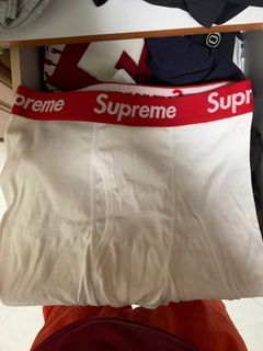 100% Authentic Supreme x Hanes Underwear Lable Boxer Briefs (1 Boxer ONLY)