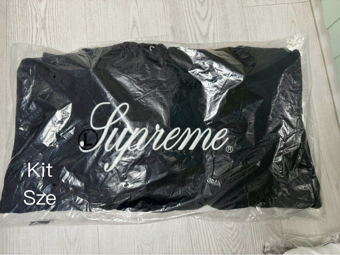 Supreme Raised script Hooded Sweatshirt, 男裝, 上身及套裝, 衛衣