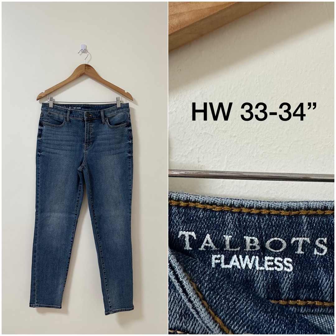 Talbots Flawless Slim Ankle 33-34”, Women's Fashion, Bottoms, Jeans on ...