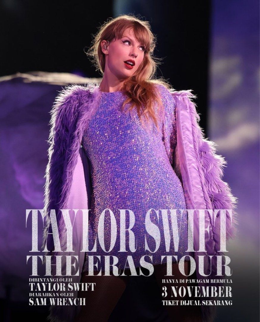 TAYLOR SWIFT ERAS TOUR MOVIE TICKETS, Tickets & Vouchers, Event Tickets