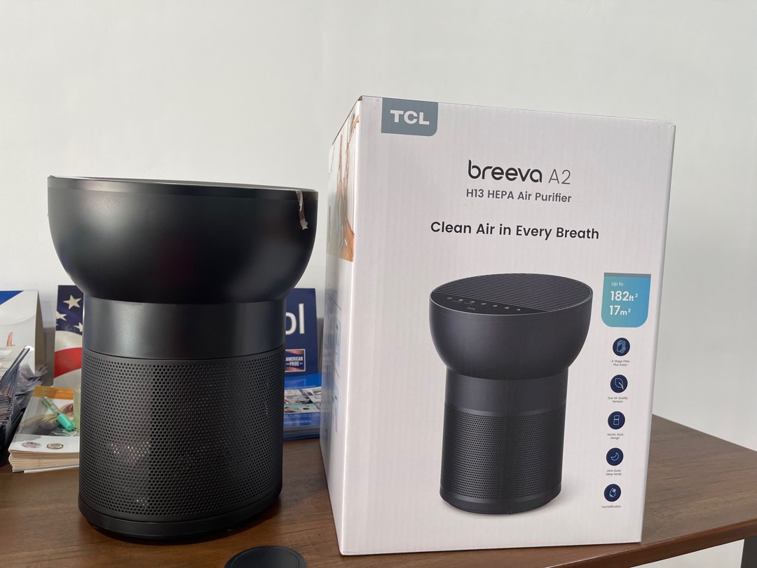Vhbw Filtro De Aire Compatible Con TCL Breeva A1, A1W Purificador Filtro Combi Prefiltro Hepa 13 Carbn Activado 58843823