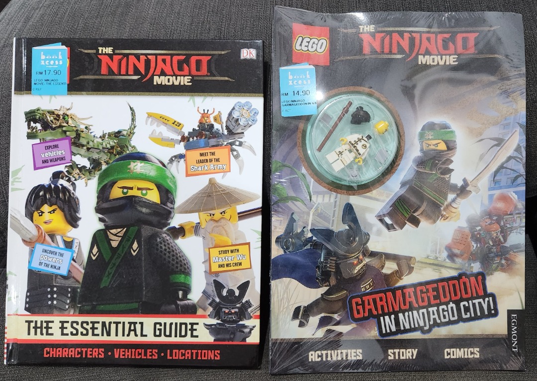 Lego ninjago cheap movie book