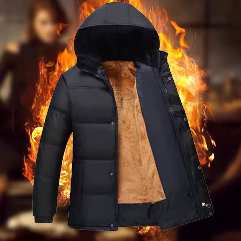 Men's hooded jacket coat top