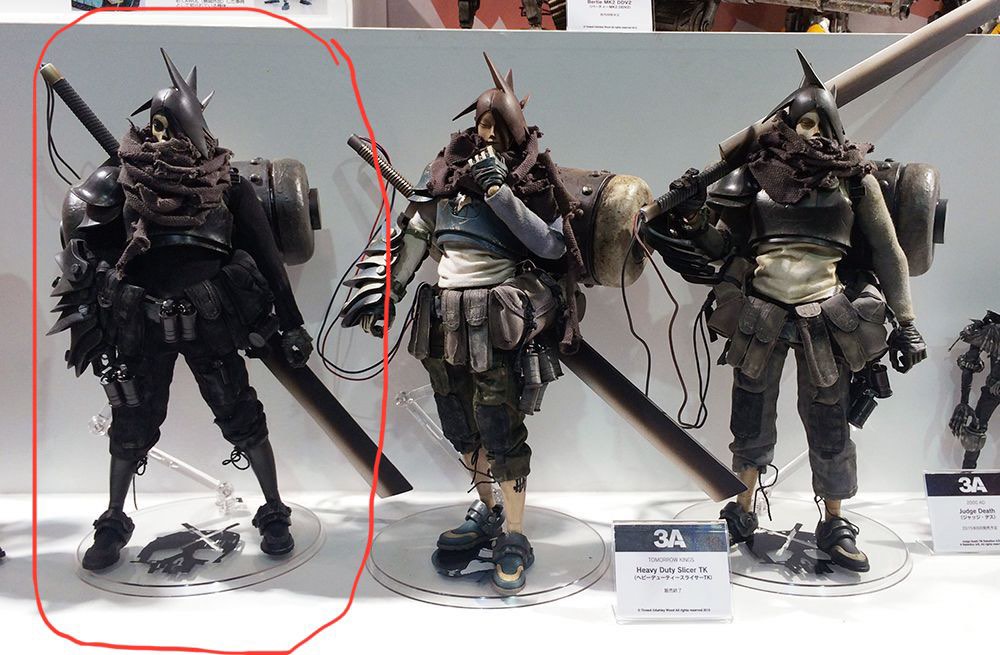 【新品】TQ Underverse Deathmask Ninja TQ Underverse Deathmask Ninja by Ashley Wood (one sixth) toy