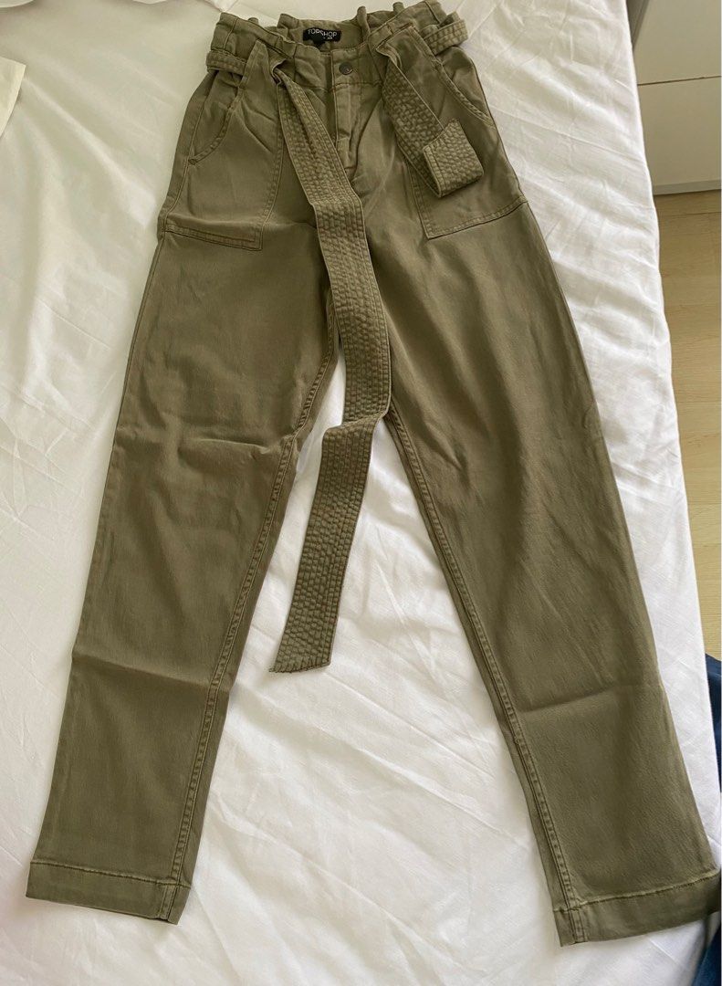 Topshop army clearance trousers