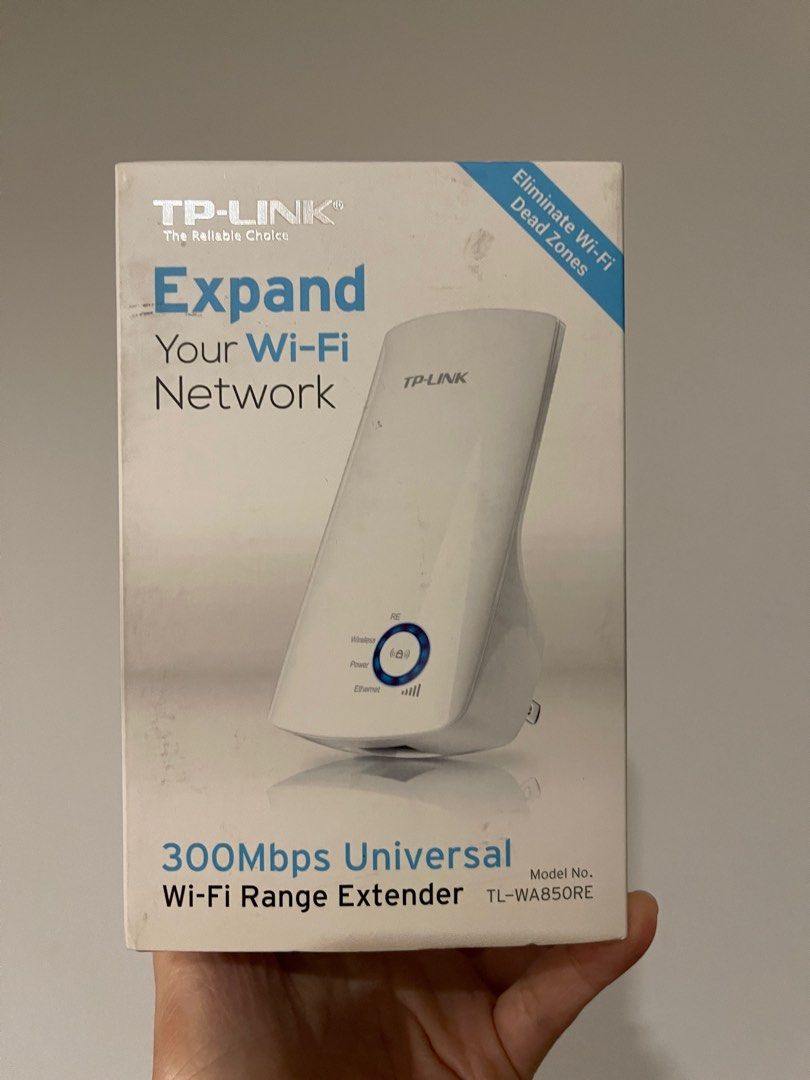 TP-LINK 300Mbps Wi-Fi Range Extender TL-WA850RE (Category: Networking) located in Manila. Submitted by act92 (Listing ID 1262137744, Image 1). Description: No issues! Just upgraded :).