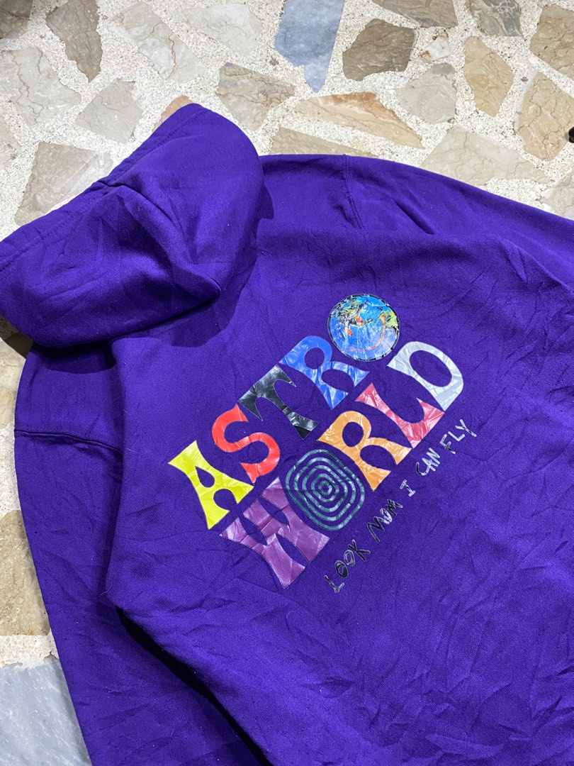 Astroworld 2025 purple hoodie