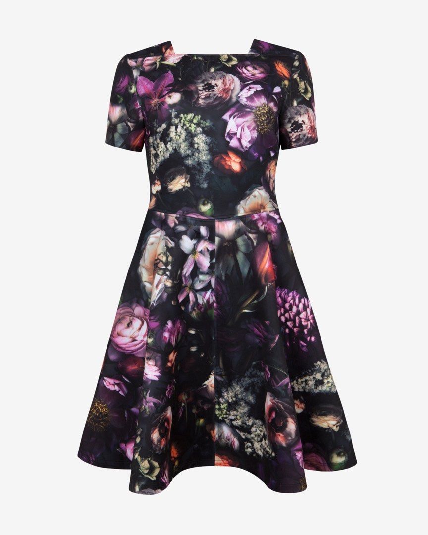 Purple ted discount baker dress