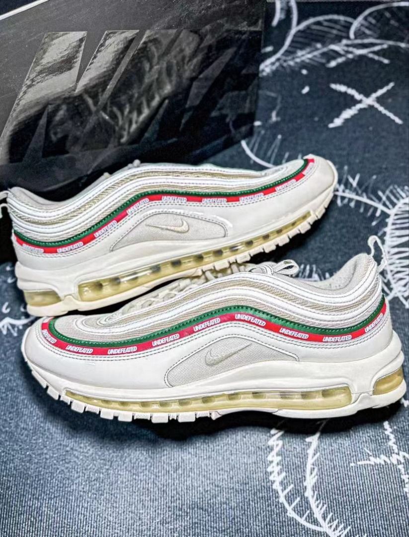 原裝👟原盒』UNDEFEATED x Nike Air Max 97 UNDFTD White 低幫跑步鞋