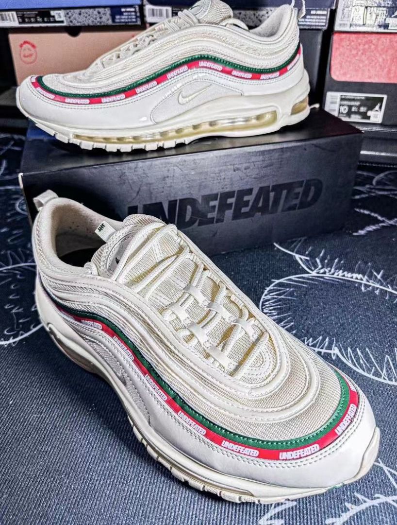 原裝👟原盒』UNDEFEATED x Nike Air Max 97 UNDFTD White 低幫跑步鞋