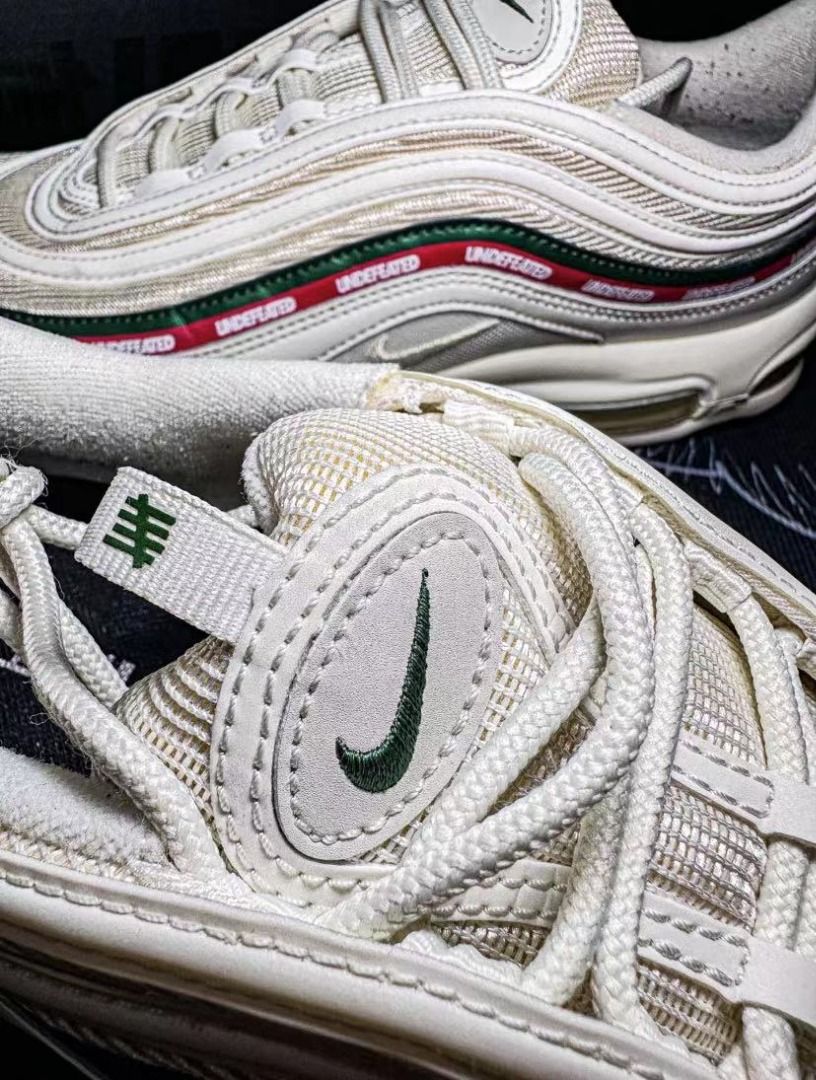 原裝👟原盒』UNDEFEATED x Nike Air Max 97 UNDFTD White 低幫跑步鞋