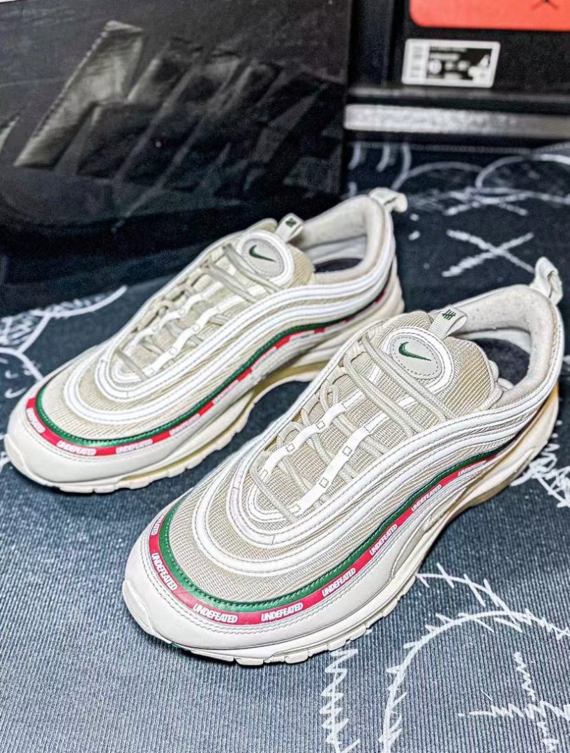 原裝👟原盒』UNDEFEATED x Nike Air Max 97 UNDFTD White 低幫跑步鞋