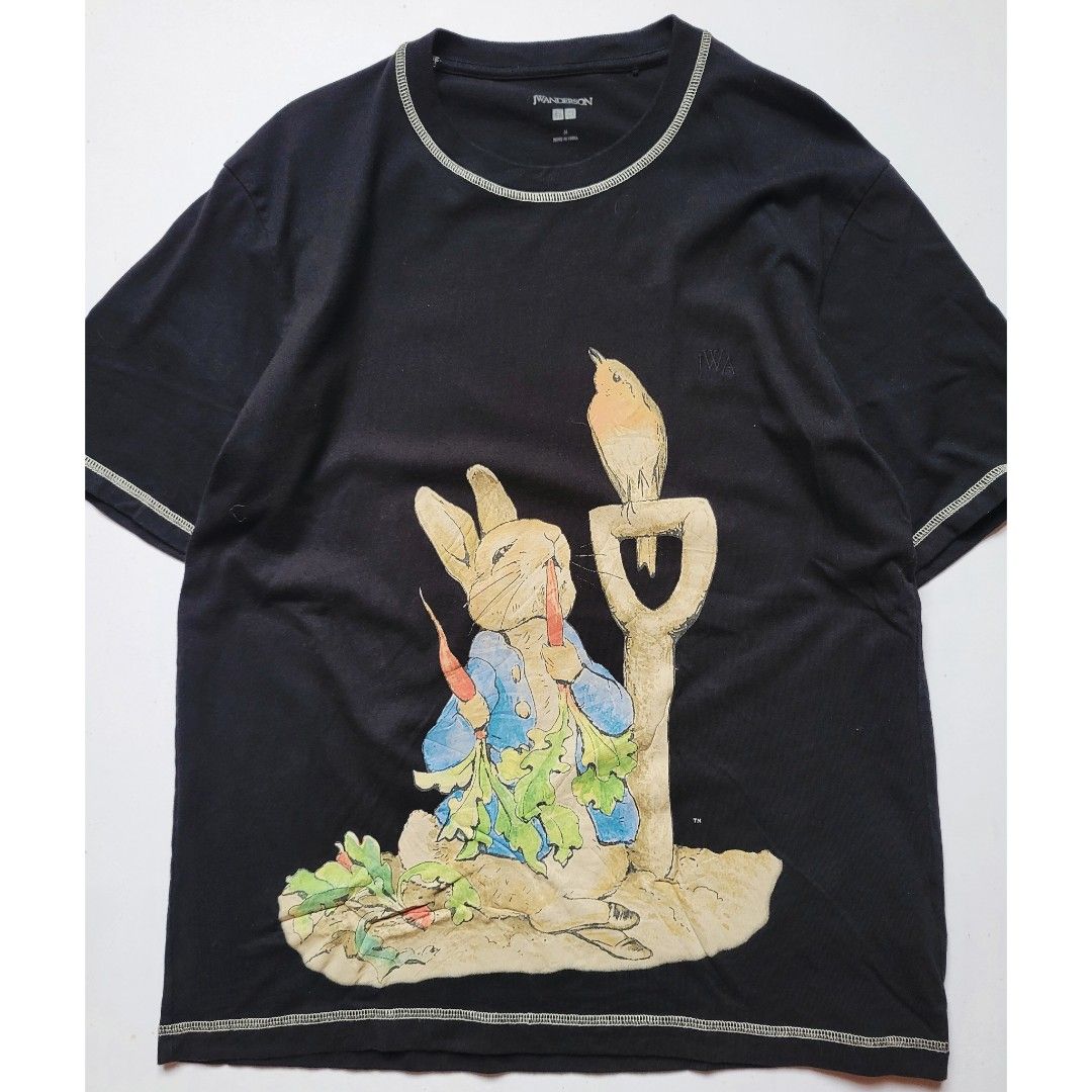 UNIQLO JW ANDERSON Peter Rabbit Oversized Short Sleeve T Shirt, Men's ...
