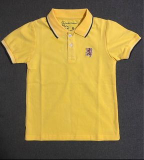 Unisex Canary Yellow Polo Shirt for Kids