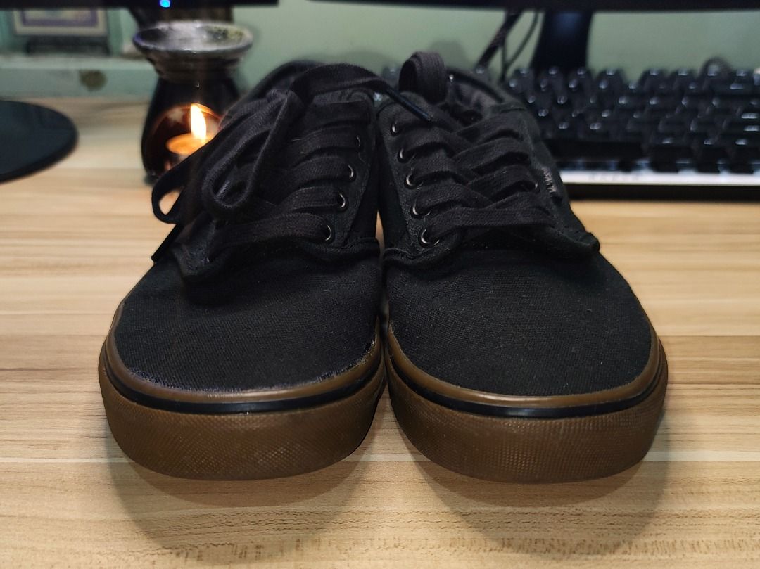 VANS ATWOOD BLACK GUM SOLE AUTHENTIC Women s Fashion Footwear