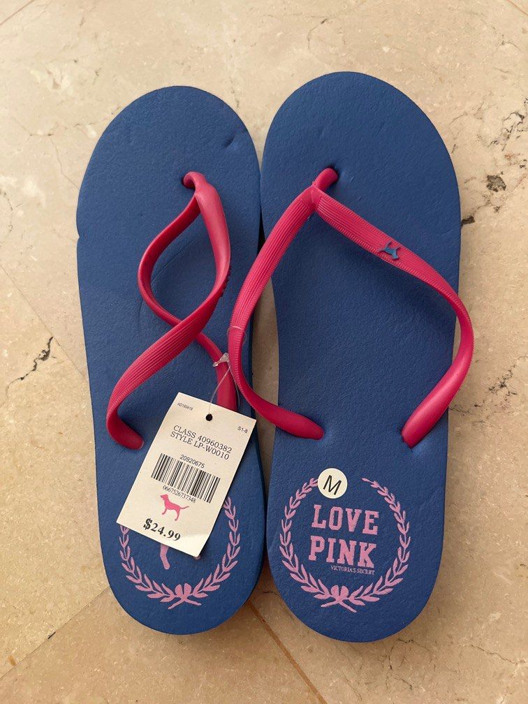 Victoria secret slipper Women s Fashion Footwear Flipflops and