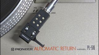 Vintage 1978 Pioneer PL-516 Servo Belt Drive Turntable