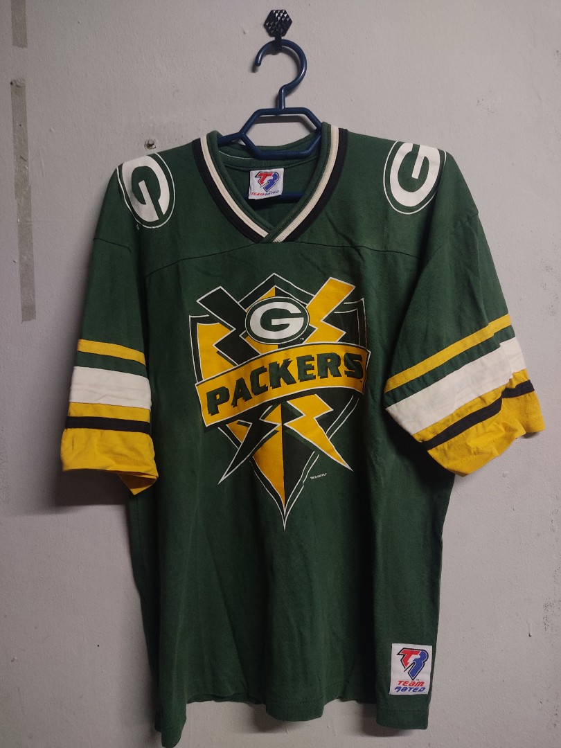 Vintage Green Bay Packers Super Bowl T-Shirt Green Mens NFL