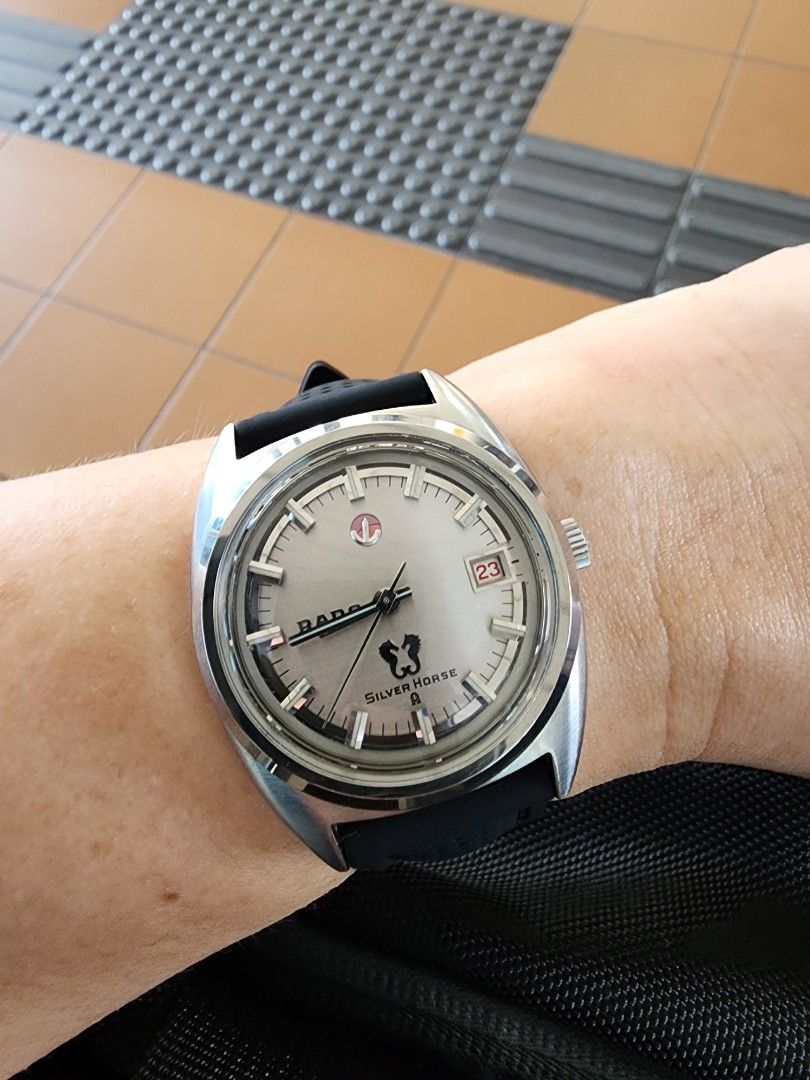 Rado silver horse automatic watch outlet