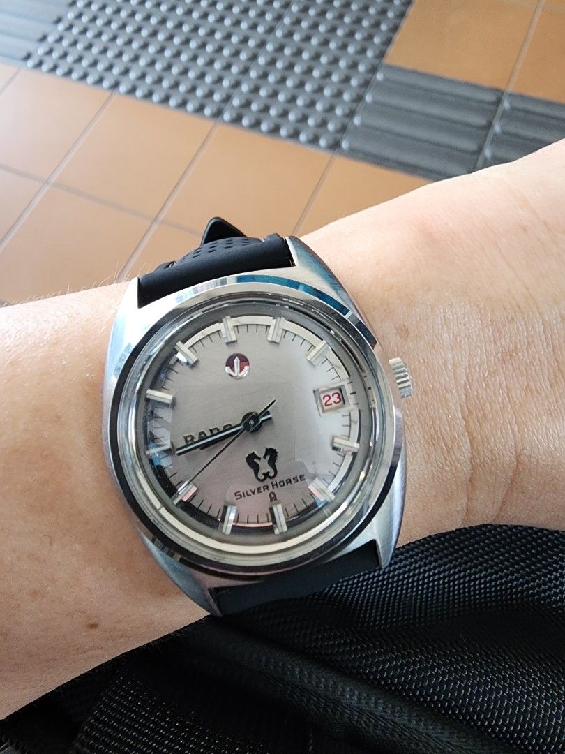 Rado silver horse automatic watch discount