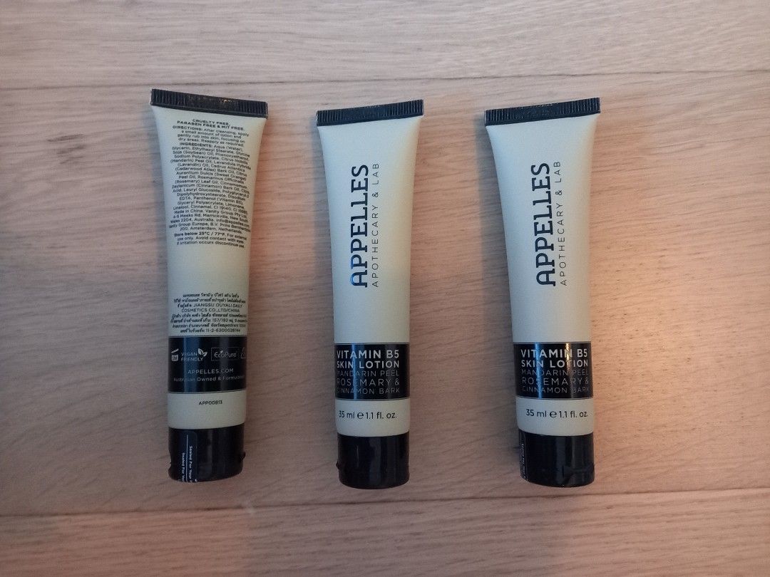 VITAMIN B5 SKIN LOTION APPELLES APOTHECARY & LAB, 美容＆化妝品, 沐浴＆身體護理, 沐浴及