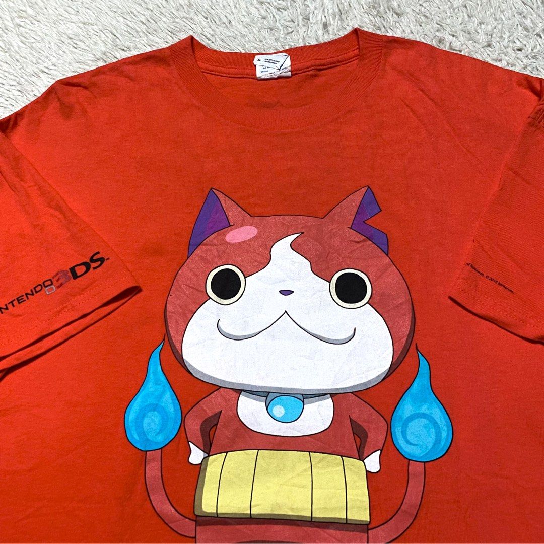 Vtg Anime Yo kai Watch Jibanyan x Nintendo Stussy Band Nike