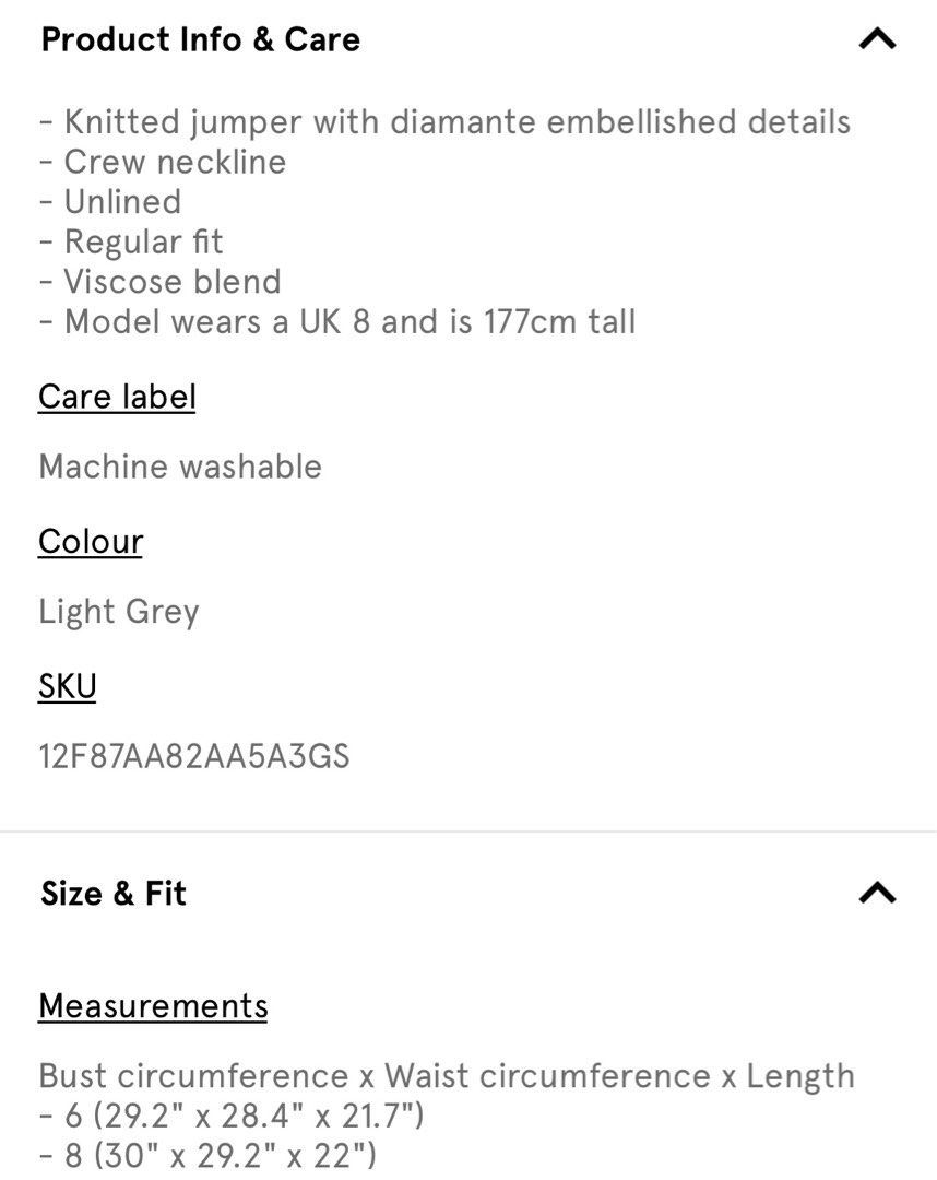 Warehouse diamante jumper discount