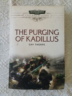 Warhammer 40000 / A Space Marines Battle / The Purging of Kadillus / Gav Thorpe / damaged copy