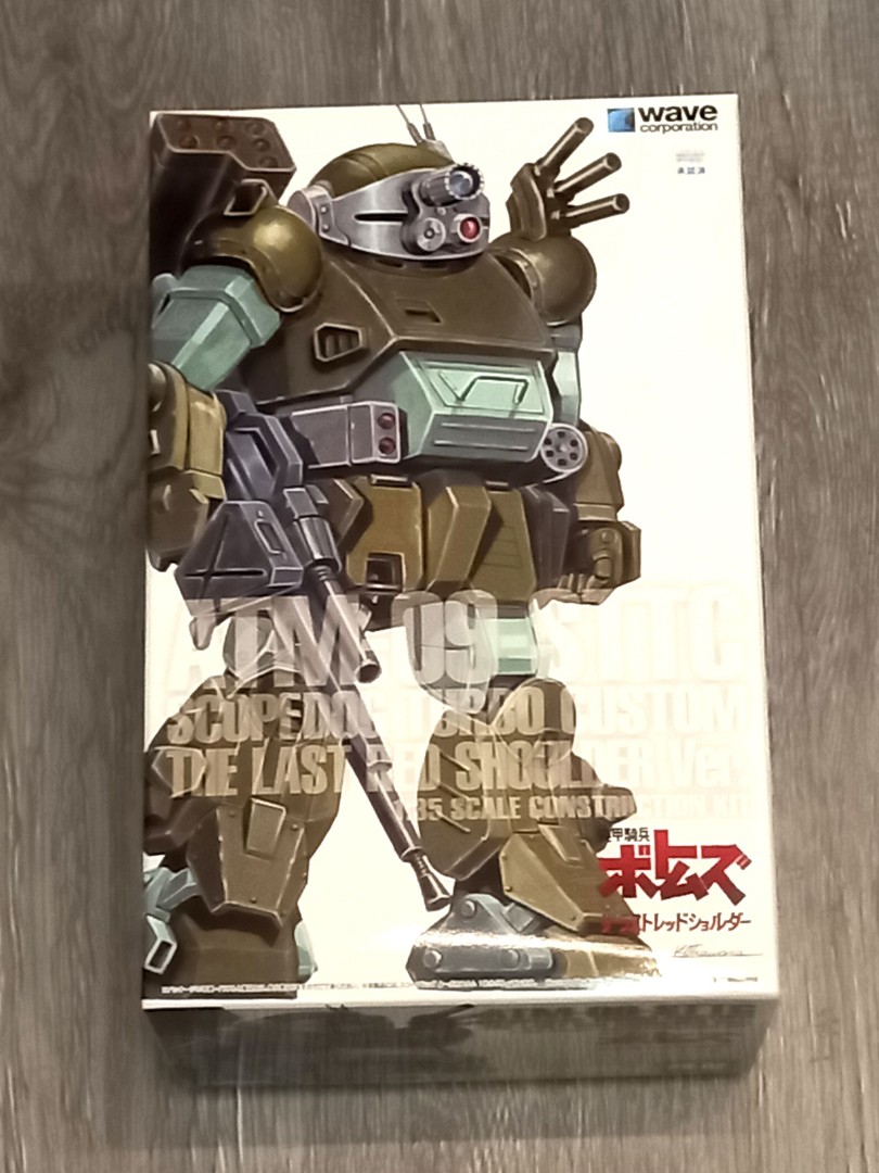 Wave 1/35 Votoms 裝甲騎兵Scopedog Turbo Custom PS版模型(The Last