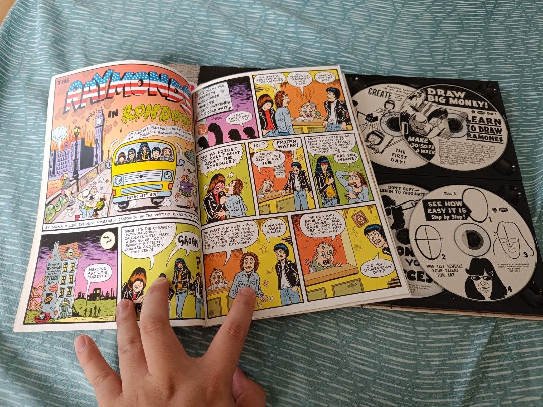 Weird Tales of The Ramones (3CD + 1DVD, Special Edition Comic Book