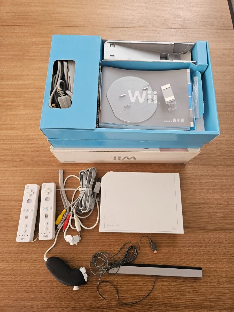 Nintendo Wii Console Complete Set, 電子遊戲, 電子遊戲機