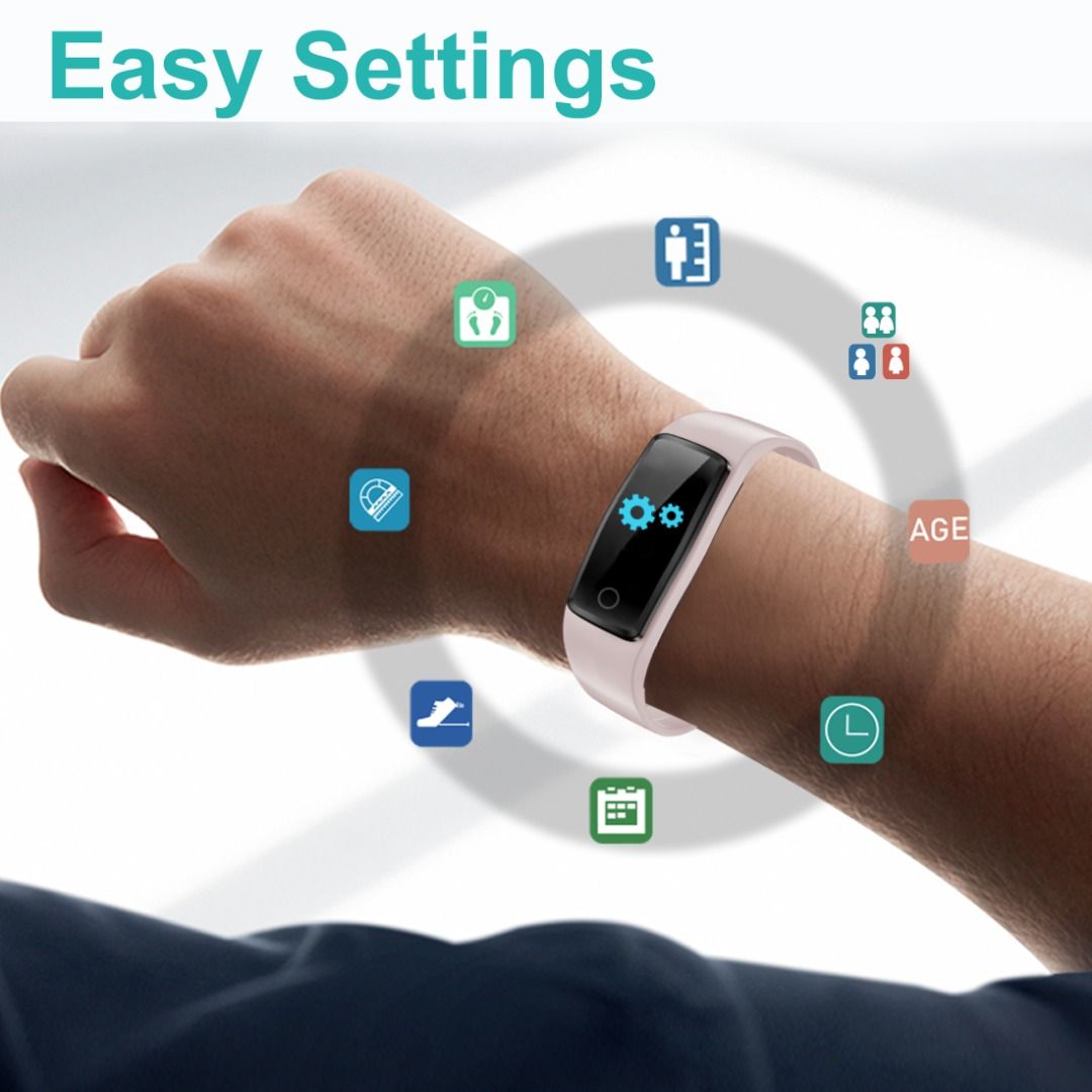 Simple pedometer watch sales