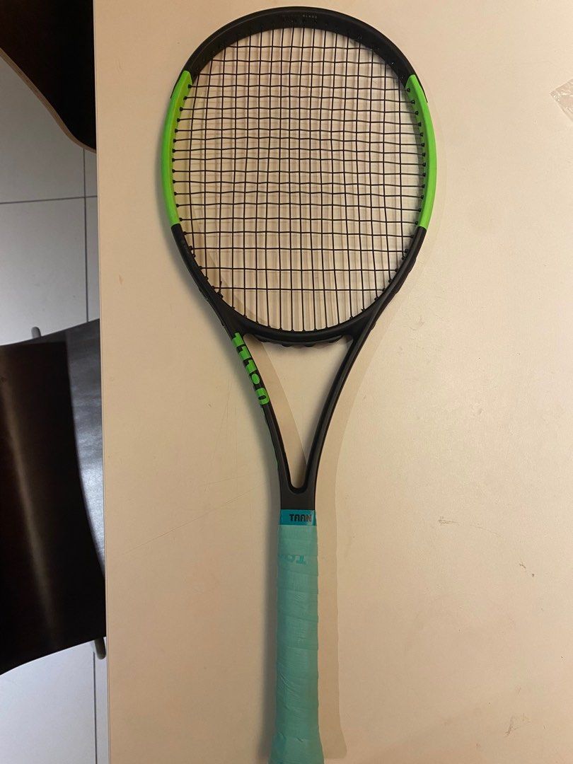 Wilson Blade 98s V6 Tennis Racquet - New Strings - Team sports