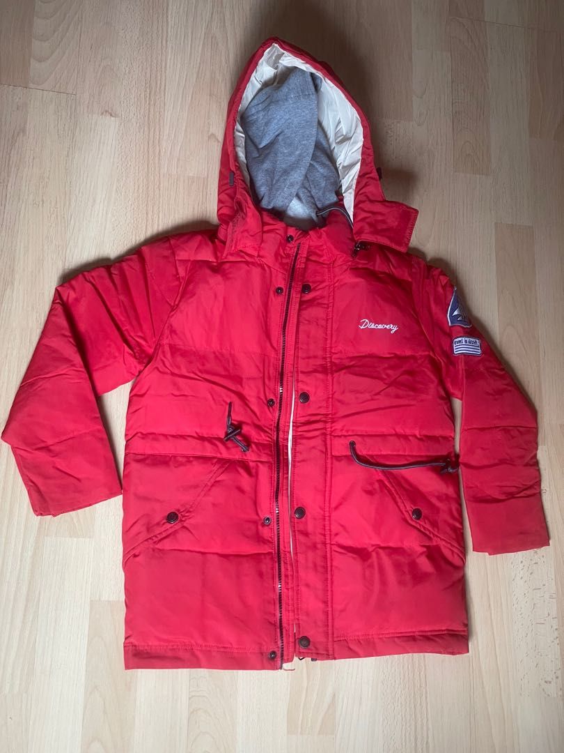 Winter Jacket (Category: Babies & Kids Fashion) located in Singapore. Submitted by lalithavijay (Listing ID 1262012593, Image 1). Description: Selling kids size padded Winter Time jackets Very good condition (used once for a trip to Japan) Size 8 (red color jacket) suitable for 8-9 yr olds - AVAILABLE Size 4 (blue color jacket) suitable for 5-6 yr olds - SOLD each for $55 both for $100 (bought for $129 each) self collect from Sengkang.