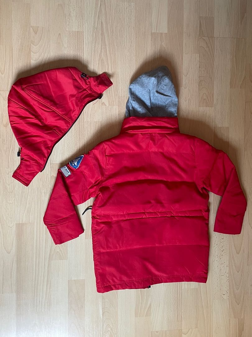 Winter Jacket (Category: Babies & Kids Fashion) located in Singapore. Submitted by lalithavijay (Listing ID 1262012593, Image 3). Description: Selling kids size padded Winter Time jackets Very good condition (used once for a trip to Japan) Size 8 (red color jacket) suitable for 8-9 yr olds - AVAILABLE Size 4 (blue color jacket) suitable for 5-6 yr olds - SOLD each for $55 both for $100 (bought for $129 each) self collect from Sengkang.