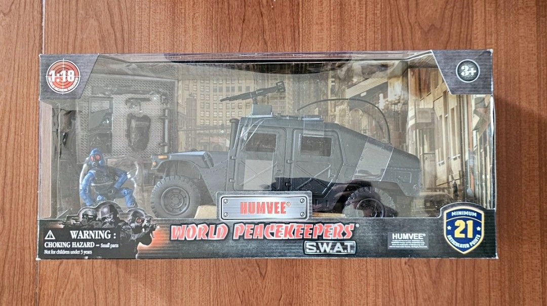 World Peackeepers Hummer Humvee 1:18 3.75 Gi Joe Joytoy PGV TOY ...
