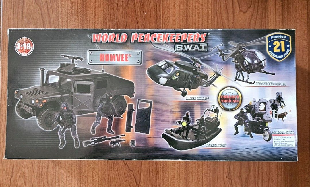 World Peackeepers Hummer Humvee 1:18 3.75 Gi Joe Joytoy PGV TOY ...