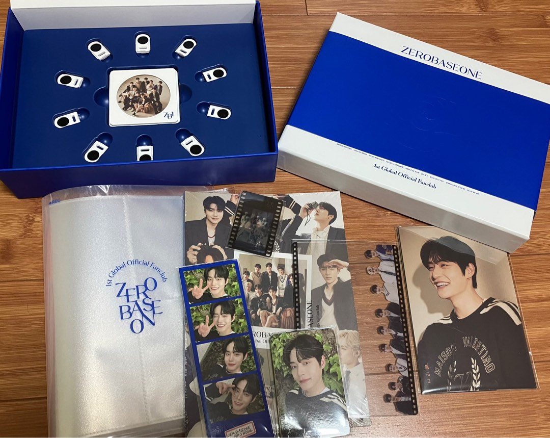 wts zerobaseone zb1 Fanclub membership kit full set exclude member card