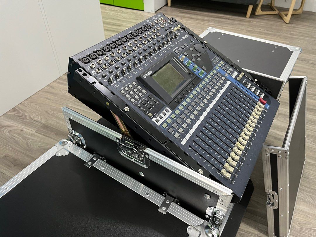 Yamaha 01V96 audio mixer + Dante + Rack, 音響器材, 其他音響配件及